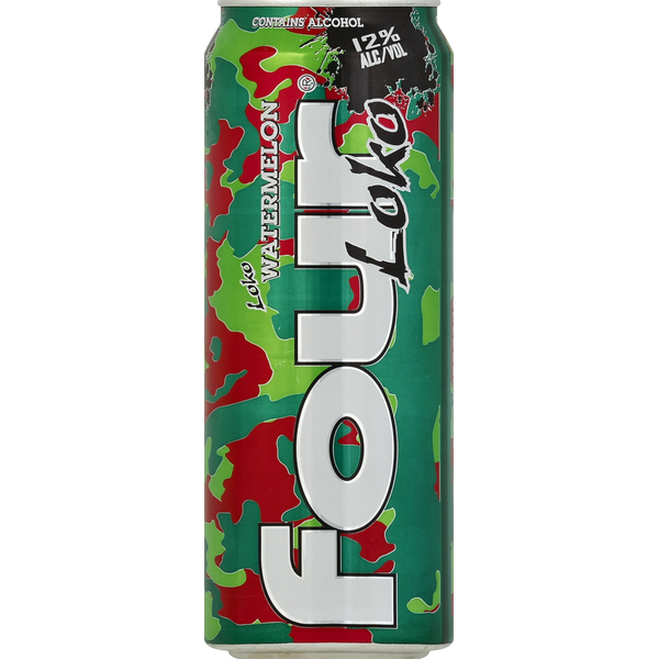 Malt Beverages Four Loko Malt Beverage, Watermelon hero