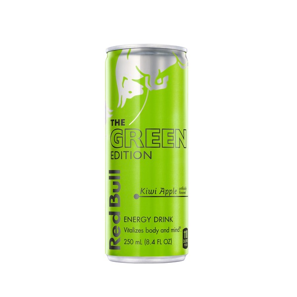 Energy & Sports Drinks Red Bull Energy Drink, Kiwi Apple hero