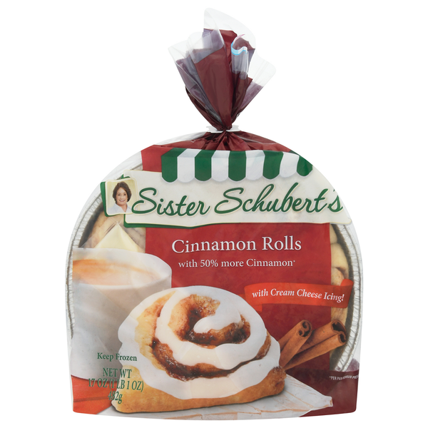 Buns & Rolls Sister Schubert's Cinnamon Rolls hero