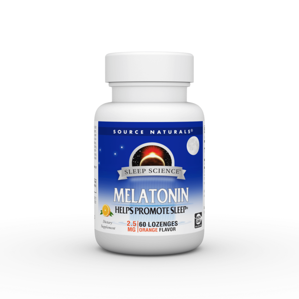 Vitamins & Supplements Source Naturals Sleep Science Melatonin Orange Lozenge hero