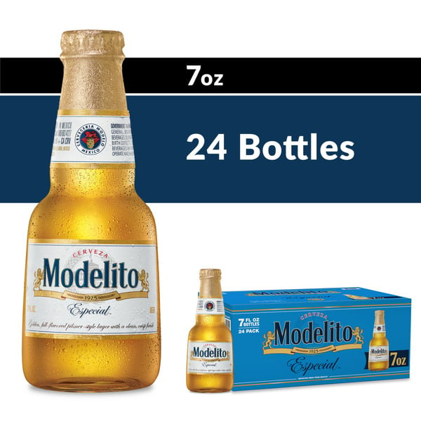 Imported Beer Modelo Especial Modelito Mexican Lager Import Beer Bottles hero