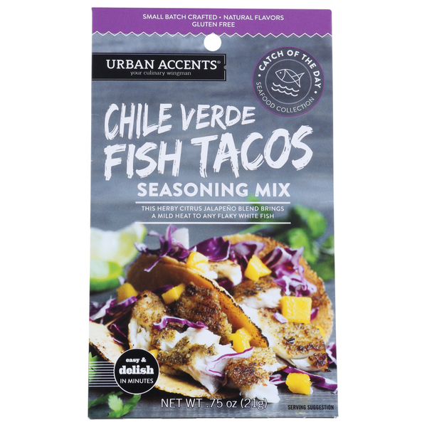 Spices & Seasonings Urban Accents Seasoning Taco Grn Chili hero