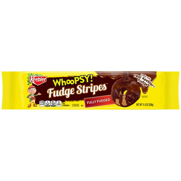 Cookies & Cakes Keebler Fudge Stripes Cookies hero