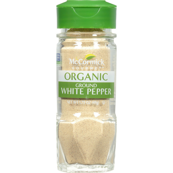 Spices & Seasonings McCormick Gourmet™ Organic Ground White Pepper hero