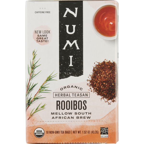 Tea Numi Organic Caffeine Free Rooibos Tea hero