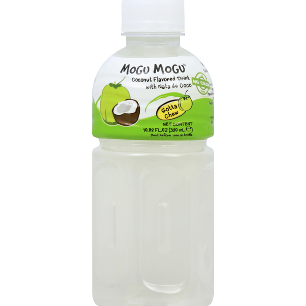 Juice & Nectars Mogu Mogu Juice, Coconut, with Nata de Coco hero