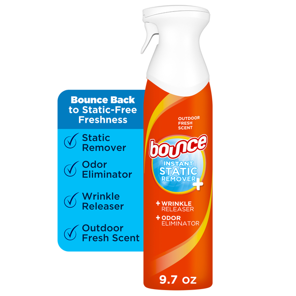 Bounce Static Remover, Instant, Outdoor Fresh Scent hero