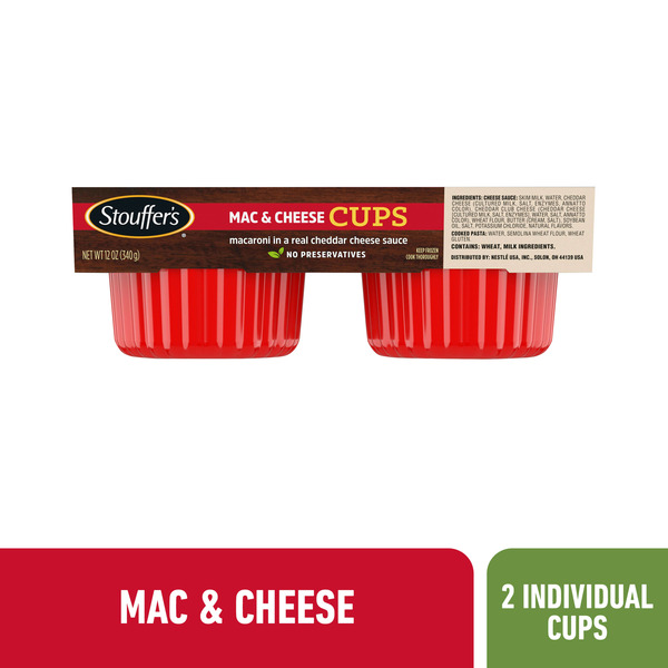 Frozen Meals Stouffer's Mac & Cheese Cups hero