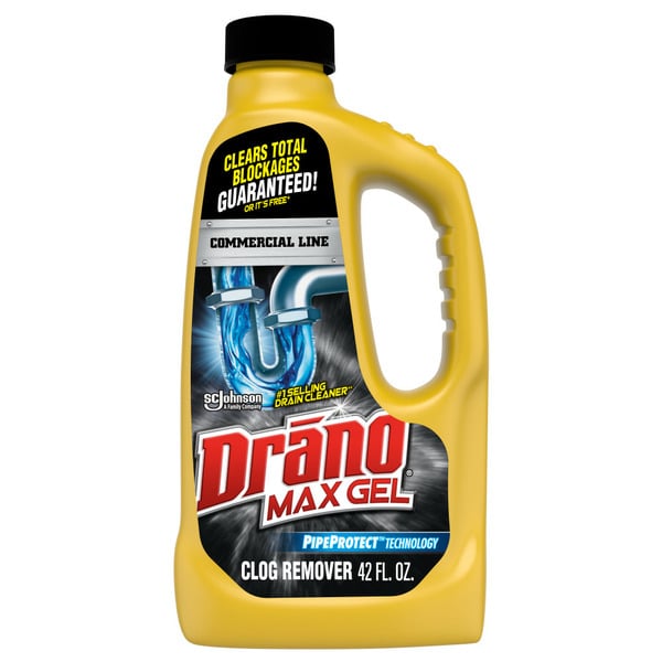 Cleaning Products Drano® Max Gel Clog Remover, Commercial Line hero