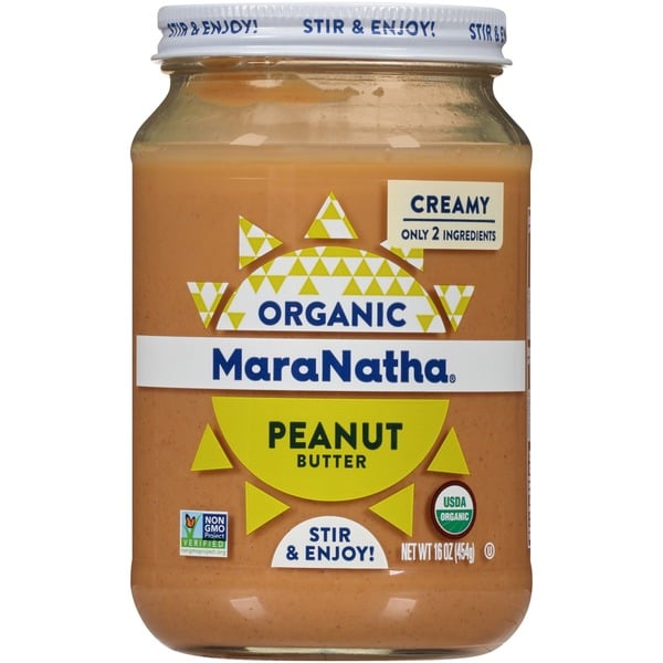 Nut Butters & Fruit Spreads MaraNatha Peanut Butter, Organic, Creamy hero