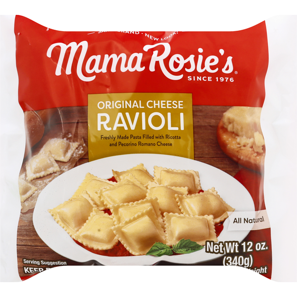 Frozen Meals Mama Rosie's Ravioli, Original, Cheese hero