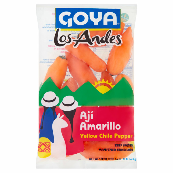 Packaged Vegetables & Fruits Goya Los Andes Ají Amarillo Yellow Chile Pepper hero