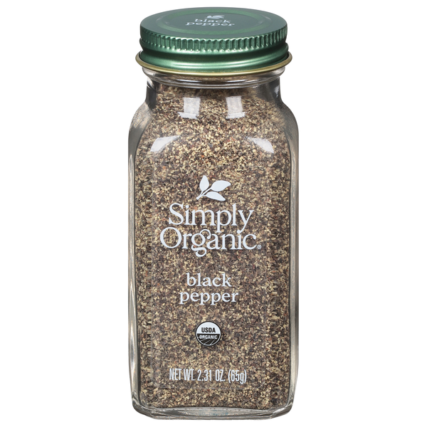 Spices & Seasonings Simply Organic Black Pepper hero