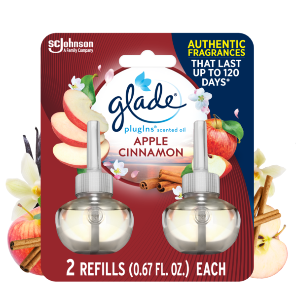 Air Fresheners Glade Plug-In Apple Cinnamon Scented Oil hero