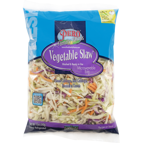 Fresh Vegetables Pero Family Farms Vegetable Slaw hero