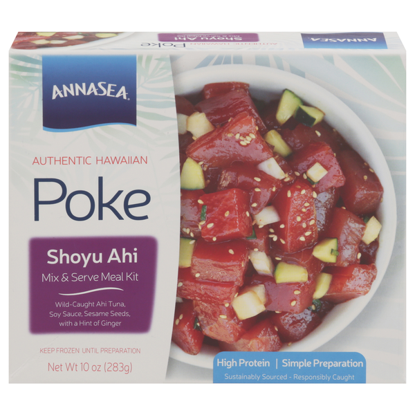 Seafood Annasea Foods Group Hawaiian Poke Meal Kit hero