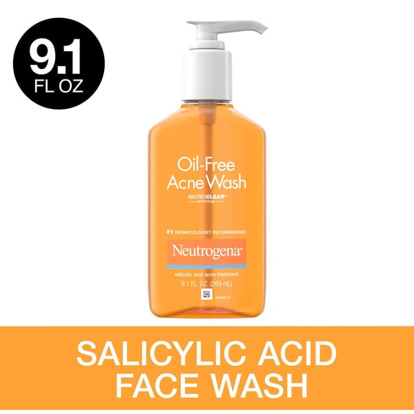 Facial Care Neutrogena Oil-Free Salicylic Acid Acne Fighting Face Wash hero