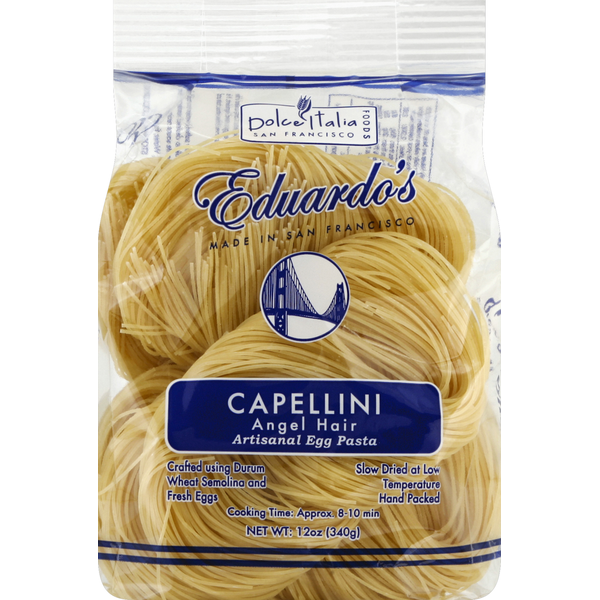 Dry Pasta Dolce Italia Foods Capellini hero