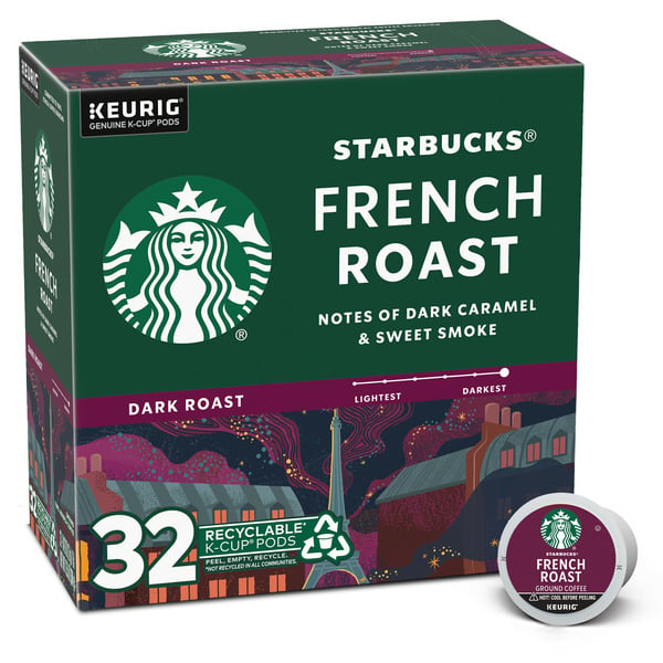 Coffee Starbucks French Dark Roast K-Cup Coffee hero