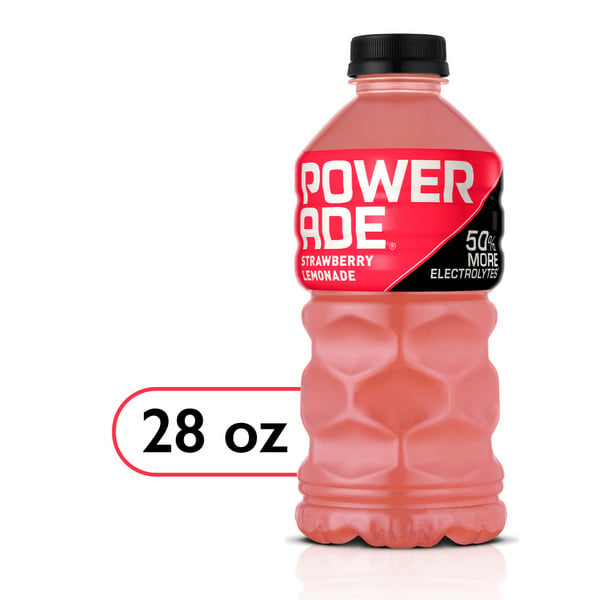 Energy & Sports Drinks POWERADE Strawberry Lemonade Sports Drink hero