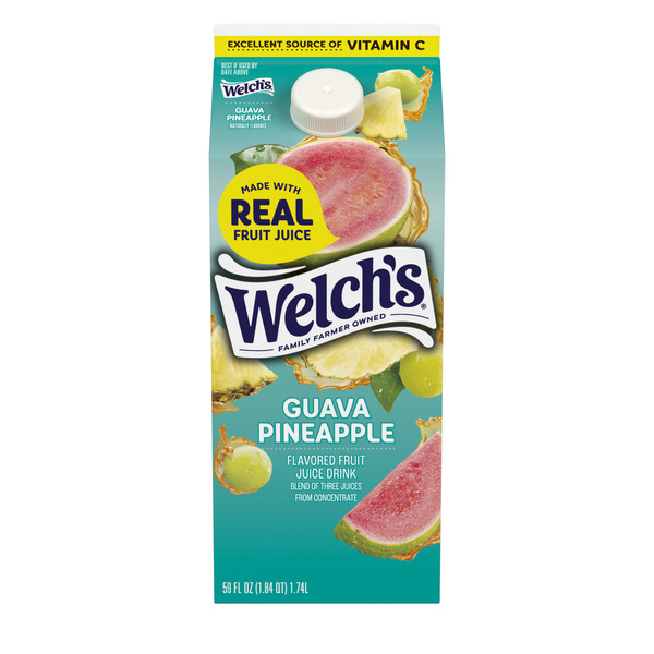 Juice & Nectars Welch's Guava Pineapple hero