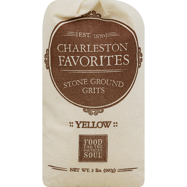 Cereal Charleston Favorites Grits, Stone Ground, Yellow hero