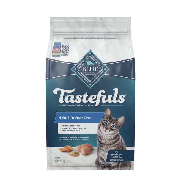 Cat Food & Care Blue Buffalo Tastefuls Adult Indoor Cat Food, Chicken & Brown Rice hero