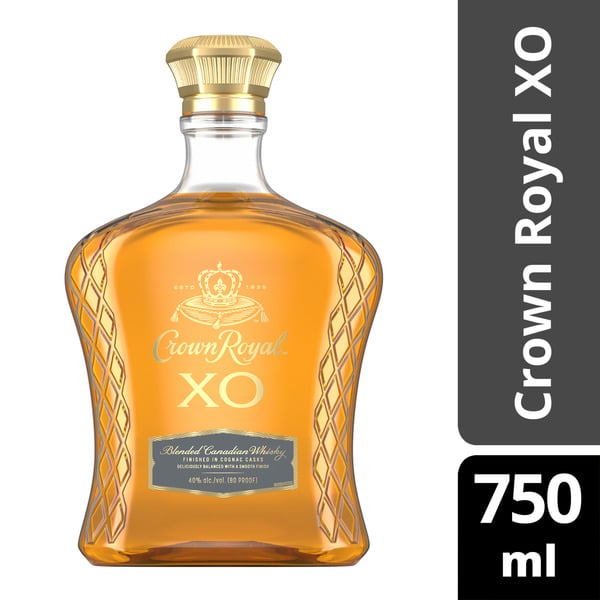 Canadian Whiskey Crown Royal XO Blended Canadian Whisky hero