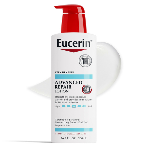 Publix Eucerin Advanced Repair Lotion For Very Dry Skin, Unscented 