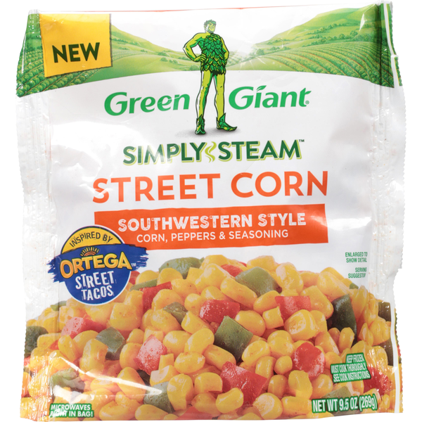 Frozen Vegan & Vegetarian Green Giant Street Corn, Southwestern Style hero