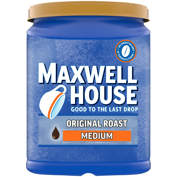 Coffee Maxwell House The Original Roast Medium Roast Ground Coffee hero