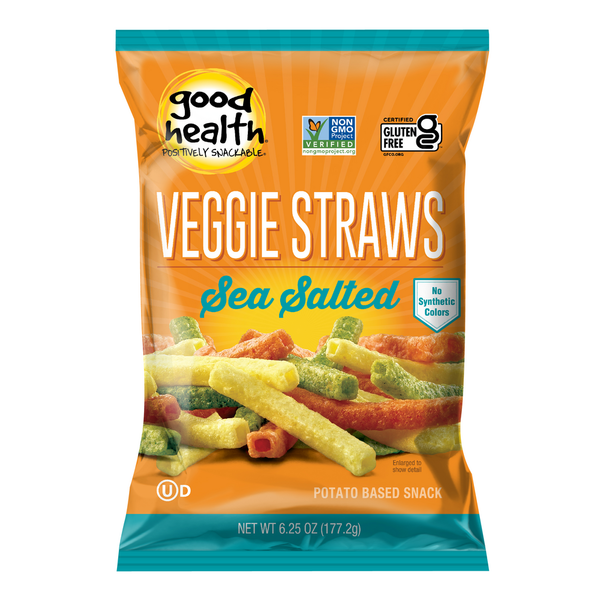 Fruit & Vegetable Snacks Good Health Veggie Straws Sea Salt hero