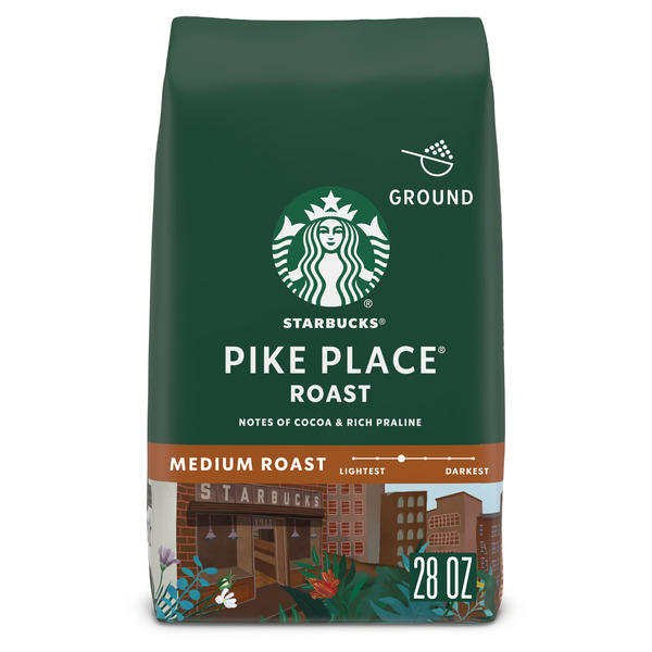 Coffee Starbucks Pike Place Medium Roast Ground Coffee hero