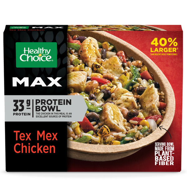 Frozen Meals Healthy Choice Max Bowl Tex Mex Chicken Frozen Meal hero