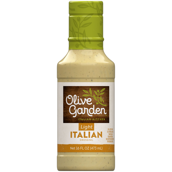 Salad Dressing & Toppings Olive Garden Dressing, Signature Italian, Light hero