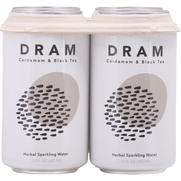 Water, Seltzer & Sparkling Water Dram Herbal Sparkling Water Cardamom & Black Tea hero