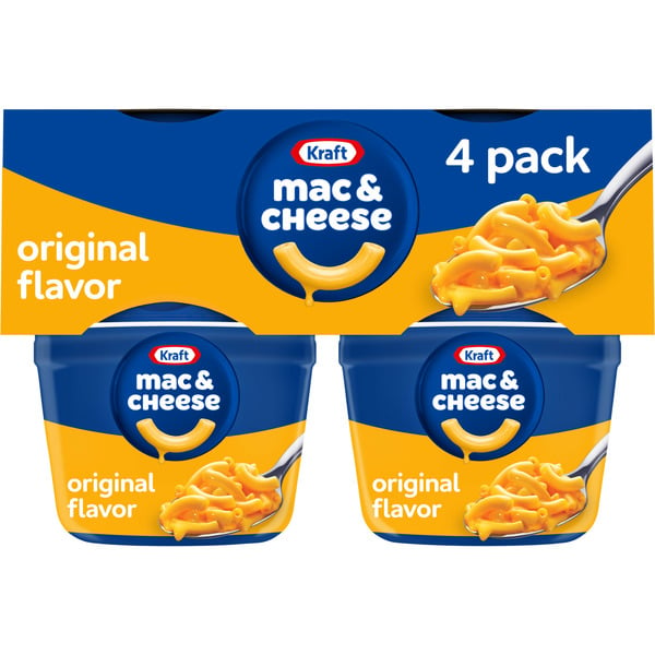 Boxed Meals & Side Dishes Kraft Original Mac & Cheese Easy Microwavable Dinner hero