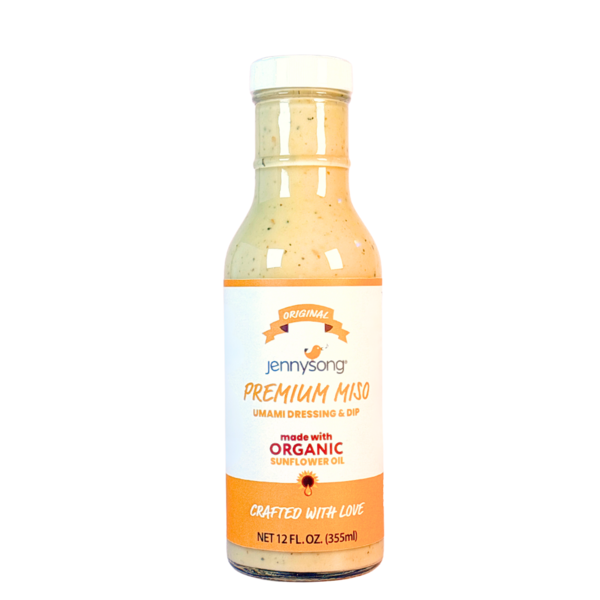 Salad Dressing & Toppings Jennysong Premium Miso Dressing, Organic Sunflower Oil, Vegan, Creamy hero