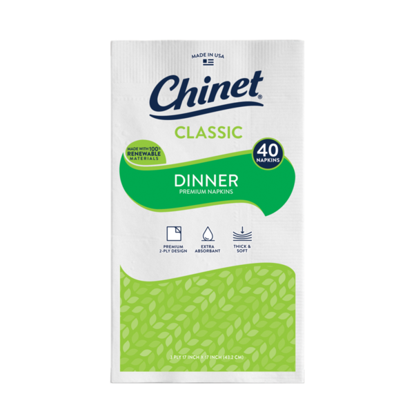 Plates, Bowls, Cups & Flatware Chinet Dinner Napkin (40 count) hero