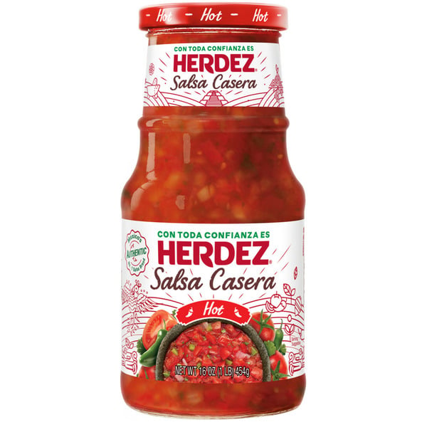 Preserved Dips & Spreads Herdez Salsa Casera Hot hero