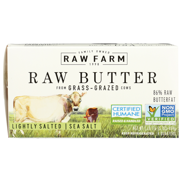 Butter RAW FARM 16Oz Lightly Salted Butter hero