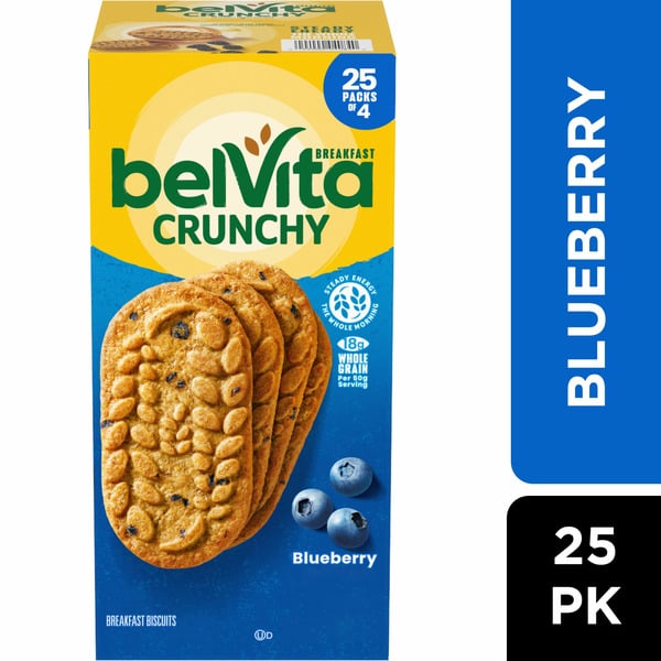 Breakfast Bars & Pastries belVita Breakfast Blueberry Breakfast Biscuits hero