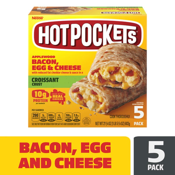 Hot Pockets Bacon Egg And Cheese hero