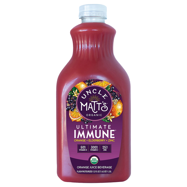 Juice & Nectars Uncle Matt's Organic Ultimate Immune, Orange Juice hero