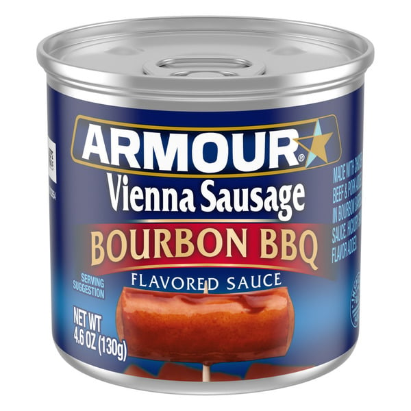 Canned Meat & Seafood Armour Star Bourbon Barbecue Flavored Vienna Sausage Canned Sausage hero