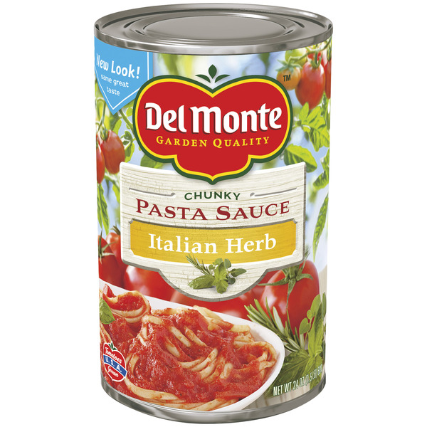 Pasta Sauce Del Monte Pasta Sauce, Garlic & Herb, Chunky hero