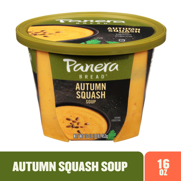 Soup, Broth & Bouillon Panera Bread Autumn Squash Soup Cup (Gluten Free) hero