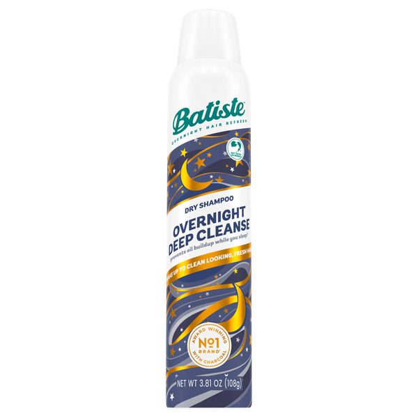 Hair Care Batiste Dry Shampoo, Overnight, Deep Cleanse hero