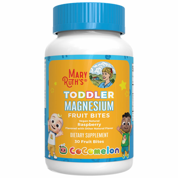 Other Vitamins Maryruth's Magnesium Toddler Dietary Supplement Fruit Bites Raspberry hero