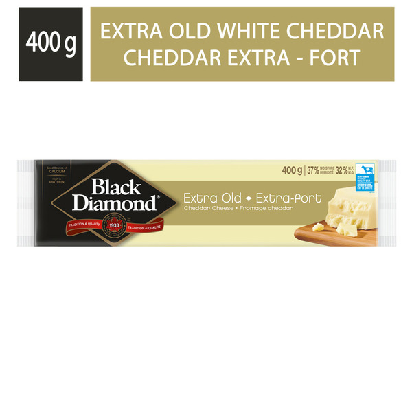 Packaged Cheese Black Diamond Cheddar Cheese White Extra Old hero